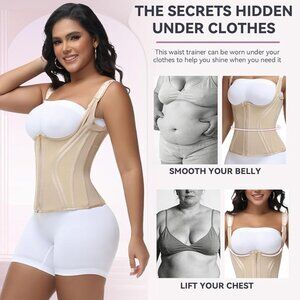 SHAPSHE Waist Trainer High Compression Cincher